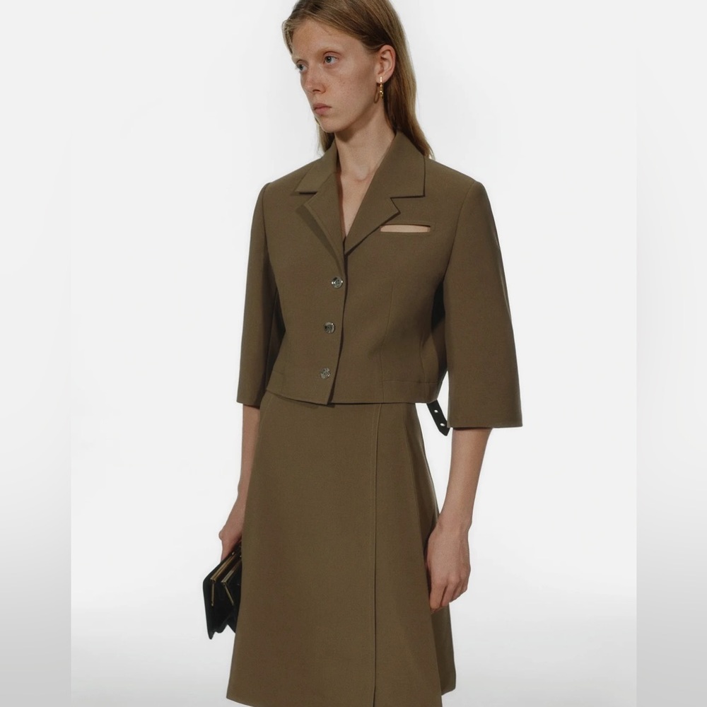 Chakshyn Cropped Blazer, XS and M.
